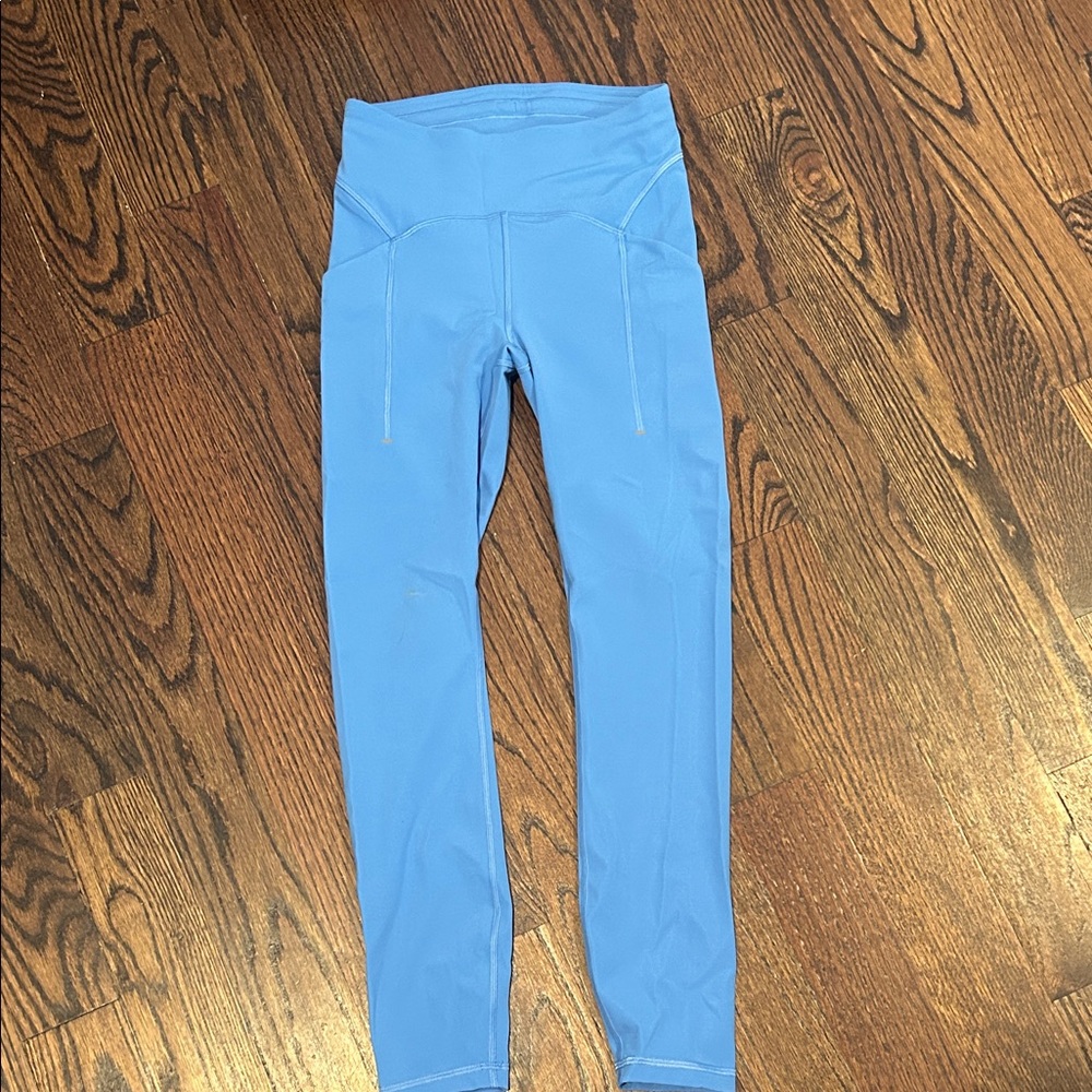 lululemon athletica Sky Blue High-Rise Leggings